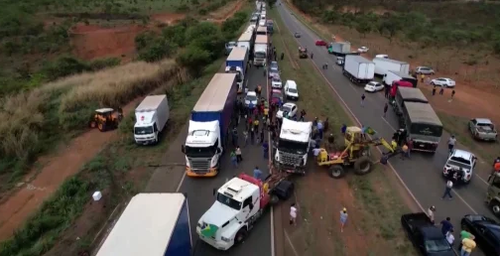 Les manifestants ont bloqué les autoroutes en soutien au président Jair Bolsonaro.