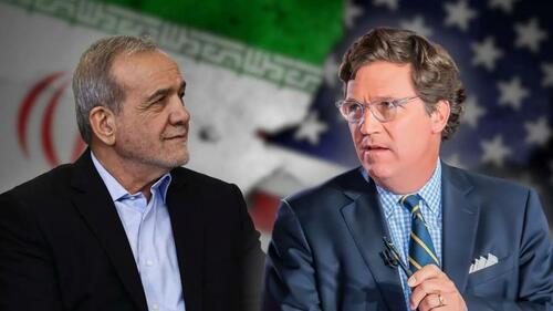 Carlson Teases Interview With Iran's President: 'God-Given Right To All Information Americans Can Gather' thumbnail