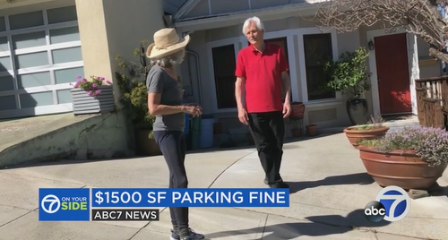 San Francisco Couple Gets $1,500 Fine For Parking In Their Own Driveway