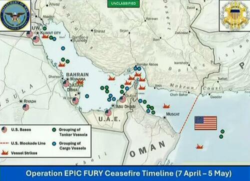 Two US Navy Destroyers Transit Hormuz Strait As Iranian Factions Reportedly Clash Over UAE Attacks – Tyler Durden