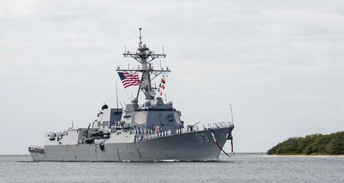 US Destroyer Enters Taiwan Strait As New China FM Argues “World Is Wide Enough” For Both Powers