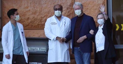 Bill Clinton Released From California Hospital Five
Days After Infection Spread To Bloodstream 2