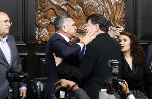 Watch: Mexican Senators Brawl After Heated Debate Over US Intervention Vs Cartels