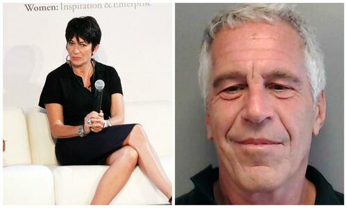 (L) : Ghislaine Maxwell assiste à un symposium à New York dans une photo d'archive de 2013. (Laura Cavanaugh/Getty Images) ; (R) : Jeffrey Epstein dans une photo d'identité judiciaire de 2013 en Floride. (Département des forces de l'ordre de Floride via Getty Images).