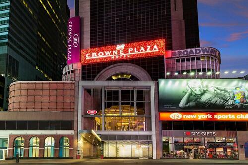 Times Square Crowne Plaza Hotel Goes Bankrupt