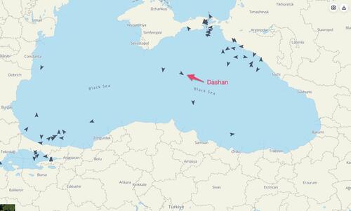 Watch: Third Russian Oil Tanker Hit By Sea Drone In Black Sea