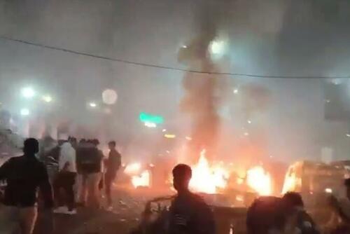 Car Bomb Rips Through Tourist-Packed Area Of Indian Capital, Killing & Wounding Scores Car Bomb Rips Through Tourist-Packed Area Of Indian Capital, Killing & Wounding Scores