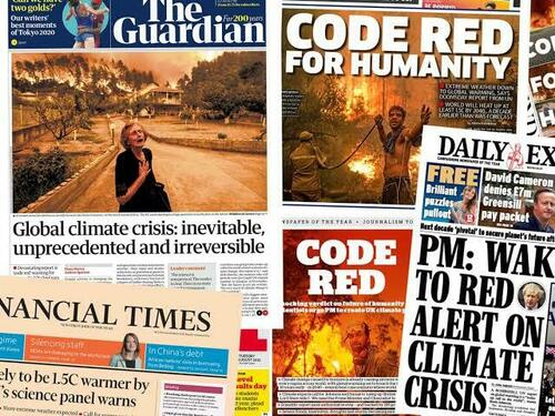 Rise And Fall Of "Climate Crisis" Info War As Dems Urge Politicians To Avoid Global Warming Talk