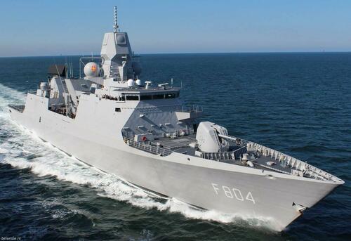 Chinese Navy Pushes Dutch Frigate From Claimed Waters Via Electronic Warfare