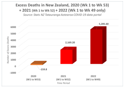 New Zealand Excess Death Figures