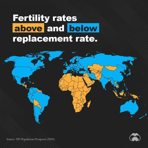 The World Is Becoming Increasingly Divided By Fertility