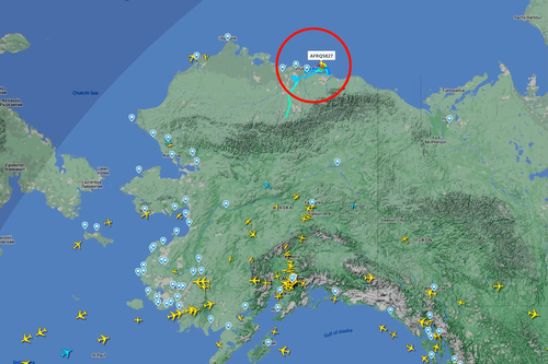 What's Known So Far About The "Cylindrical & Silverish Gray" Object Downed Over Alaska Flightradar1