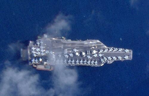 USS Gerald Ford Carrier Hit By ‘Sewage Crisis’ As Record Deployment Endures