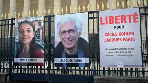 Iran Gives Two French Nationals Decades In Prison For Alleged Spying