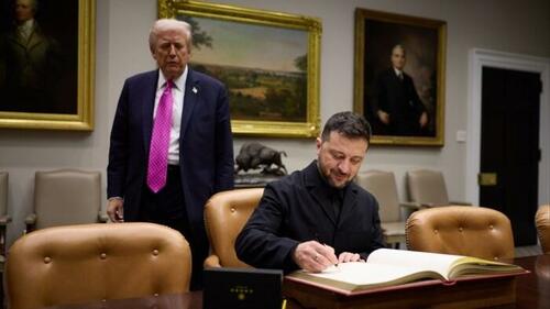 After Reported “Shouting Match”, Zelensky & Trump Agree Battlelines Should Be Frozen Before Final Peace Can Be Brokered