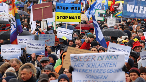 European Antiwar Protests Grow As Fears Of NATO vs Russia Spiral