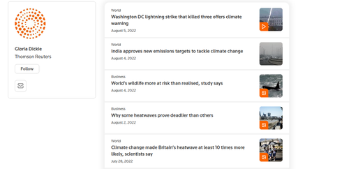 Reuters Links Deadly DC Lightning Strike To Global Warming