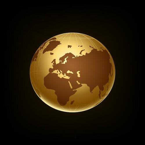 2024 The Year Of Deepening Social Tensions Anecdotal Evidence Of   Golden Transparent Globe Isolate 