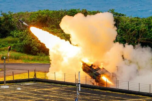 Taiwan Test Fires US Mobile Launchers Into Waters Directly Facing China For First Time