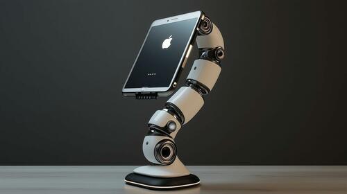 Apple Plans AI Robots, Smarter Siri And Home Devices In Bid To Regain Momentum iPad on robotic arm rumored Apple device 80