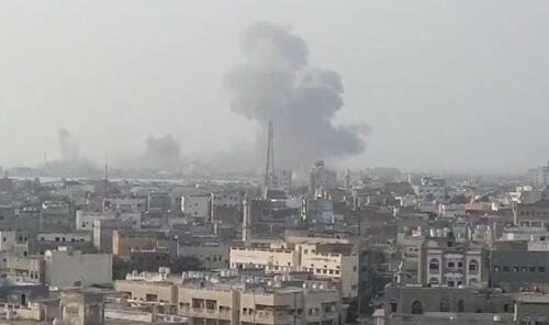 Israel Pummels Hodeidah Port, Says 'Yemen's Fate - The Same As Tehran' thumbnail