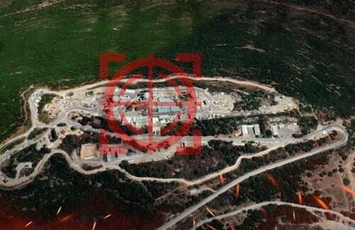 <div>Hezbollah Strikes Israel Intel Base With 60+ Rockets As 