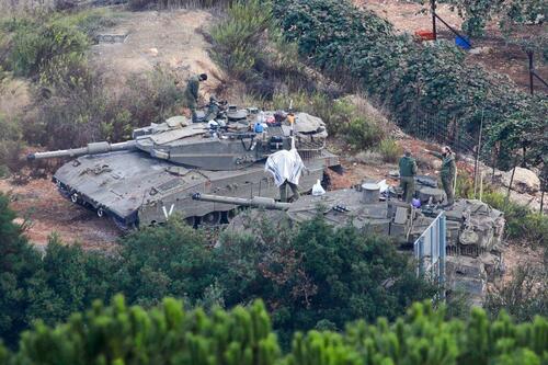 Les chars Merkava de l'armée israélienne