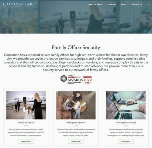 Concentric indique sur son site web qu'elle travaille avec des family offices privés depuis près de vingt ans. Elle cite notamment des vérifications d'antécédents préalables à l'embauche et des enquêtes de diligence raisonnable.
(via le Wall Street Journal)