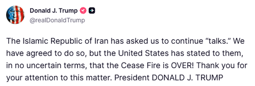 Saturday Deadline: US Orders Iran To Declare Hormuz Open, Toll-Free...Or Else