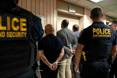Elected Officials Arrested At Manhattan Immigration Facility