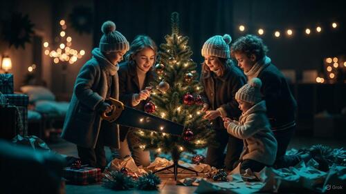 Rocking Around The Plastic Tree