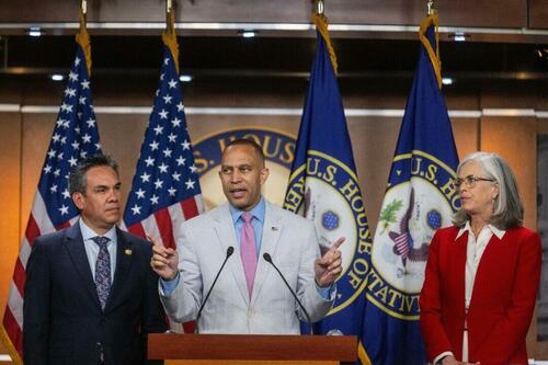 Democrats Plan August Blitz To Campaign Against GOP Spending Bill thumbnail