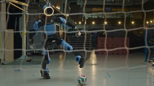 Chinese Humanoids Take On Penalty Challenge As Messi, Ronaldo Light Up FIFA World Cup