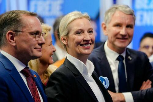 AfD Tops Poll As Germany’s Most Popular Political Party