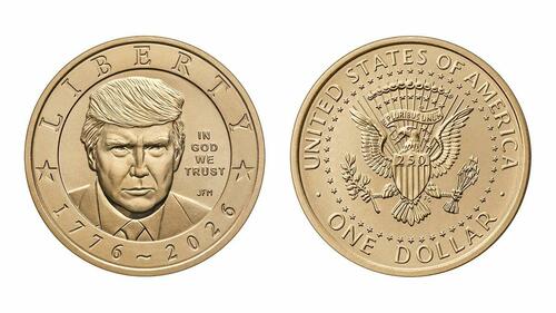 US Mint Starts Selling  Trump Coins