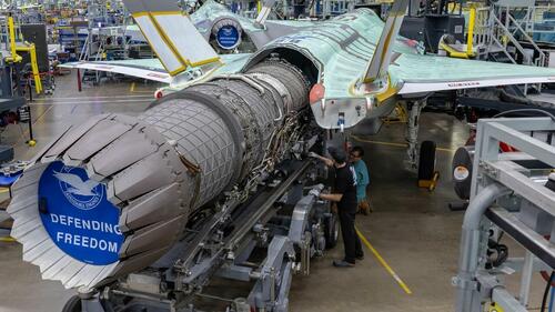 Germany's First F-35 Stealth Fighter Moves Closer To Service With Key Engine Installation