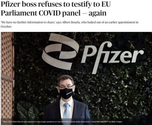 Criminal thug and CEO of pfizer