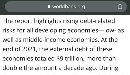Chinese debt trap