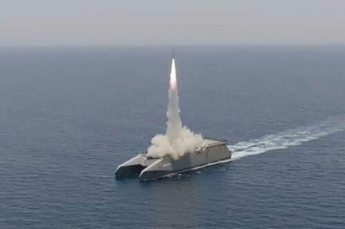 Watch: Iran, Russia, China Joint Drills Kick Off In Crowded Waters As NOTAM Issued thumbnail