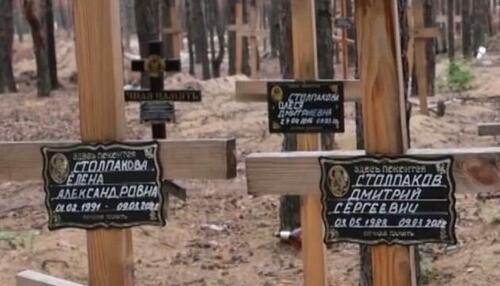 “Mass Graves” Allegation Becomes Focus Of Calls For Putin To Face War Crimes Tribunal