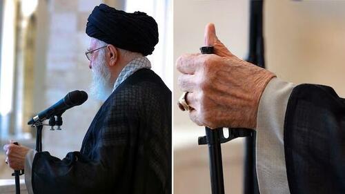 Ayatollah Khamenei Clutches Rifle, Threatens To Hit Israel’s Energy Sites If It Retaliates