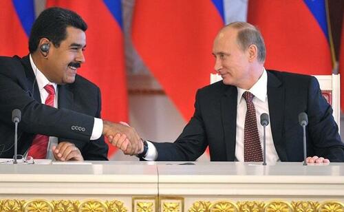 Russia Stands "Shoulder To Shoulder" With Venezuela, Blasts US War Footing