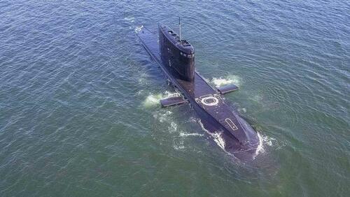 Watch: Ukrainian Sea Drone In Direct Hit On Docked Russian Submarine thumbnail