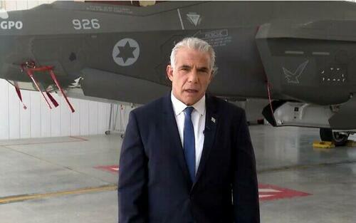 Israel’s Prime Minister Delivers Threat To Iran While Standing Next To F-35
