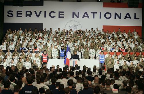 France Launches New Military Service Plan To Counter Supposed Russian Menace