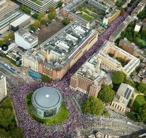 Tommy Robinson ‘Unite The Kingdom’ Rally Attracts Massive Crowd In London
