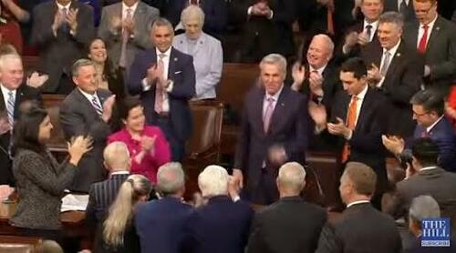 McCarthy Elected Speaker Of The House After 15 Rounds