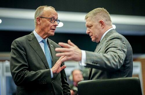 Merz Promises Fico A Spanking For Slovak Leader's Moscow V-Day Trip