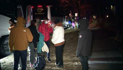Three Busloads Of Migrants Dropped Off At VP Harris’ Home On Christmas Eve