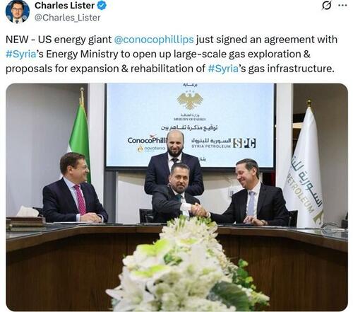 Syria Has Put A Big Western Flag In Its Gas Patch, Less Than Year After Assad Overthrow thumbnail
